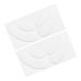 Uxcell Rounded Curved Edges Mouse Feet Skates 0.6mm for 310 Wireless Gaming Mouse White 4Pcs/2 Set