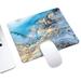 Mouse Pad Gaming Mouse Pad Marble- Round Mouse Padï¼Œ Square- Waterproof- Non-Slip Rubber Base Mousepads Washable Mousepads With Lycra Cloth For Office Laptop Cute Mouse Pads For Desk