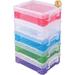 GN109 Super Stacker Crayon Box, 3.5 X 4.75 X 1.5 Inches, Color May Vary, 1 Box Plastic in Blue | 1.63 H x 4.75 W x 3.38 D in | Wayfair