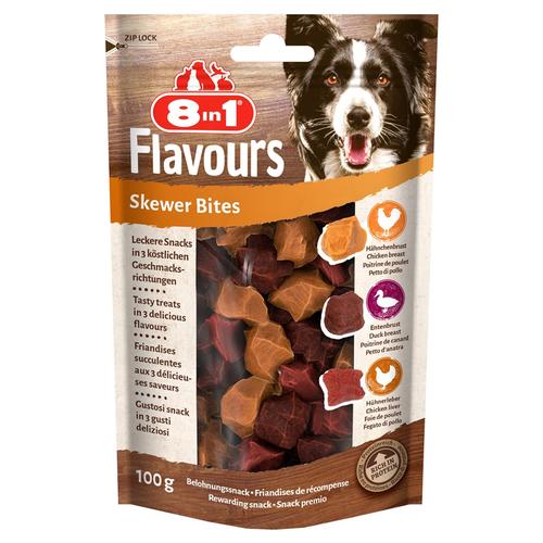 6x100g 8in1 Flavours Skewer Bites Hundesnacks