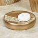 Glamour Soap Dish Champagne Gold , Champagne Gold