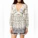 Free People Dresses | Free People Lace Floral Dress Size 4 | Color: Black/White | Size: 4