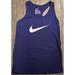 Nike Tops | Nike Racerback Tank Top | Color: Blue/White | Size: M