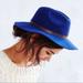 Urban Outfitters Accessories | Ecote Urban Outfitters Blue Wool Scout Panama Hat | Color: Blue | Size: Os