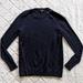 J. Crew Sweaters | J. Crew Wool Sweater Women’s Small Black Zipper Detail Crew Neck Pullover Black | Color: Black | Size: S