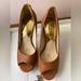 Michael Kors Shoes | Beautiful Michael Kors Platform Heel | Color: Brown/Tan | Size: 4 /34