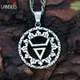 Pendentif talisman symbole Veles. Weles. Esclave richesse pendentif talisman ancien esclave