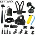 KFFTWWX – Kit d'accessoires pour Gopro Hero 10 9 8 7 6 5 4 Black Action Camera accessoires pour Yi