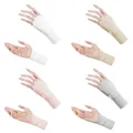 Gants de Golf Ice demi-doigt pour femmes protection contre les UV protection solaire en soie