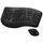 Adesso WKB-1500GB Tru-Form Media 1500 Wireless Ergonomic Keyboard &amp; Laser Mouse