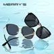 MERRYS – lunettes de soleil polarisées pour femmes DESIGN tendance monture métallique Protection