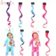 Poupée multicolore de 40cm cheveux longs et lisses en Fiber de haute température pour poupées