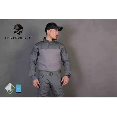 Emersongear – chemise de Combat et d'assaut pour tireur Airsoft chemise bdu tactique gris loup