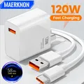 Maerknon-Chargeur USB 120W Charge Rapide 3.0 Adaptateur Mural pour Téléphone Portable iPhone 14