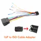 Adaptateur de câble 16 broches vers ISO prise mâle 16 P vers connecteur femelle câblage SFP pour