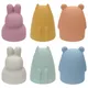 Tirelire en silicone animal de dessin animé mignon pour attirer l'argent pot de pièces de monnaie