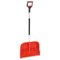 vidaXL Snow Shovel Red 136 cm Aluminium