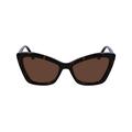 Karl Lagerfeld Women's KL6105S Sunglasses, Dark Tortoise, Einheitsgröße