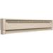 Fahrenheat 28 inch 500W 240V Hydronic Baseboard Heater - Navajo White