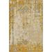 Mark&Day Area Rugs 2x3 Barren Traditional Bright Yellow Area Rug (2 x 3 )