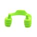 2 PCS Adjustable Lazy Thumb Phone Holder Bed Mobile Cell Phone Office Desk Desktop Table Mount Stand Portable Bracket Green