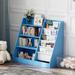 Latitude Run® Maggiorina 31.5" H x 35.4" W Standard Bookcases, Storage Book Rack, Organizer Cabinet, Book Display in Blue | Wayfair