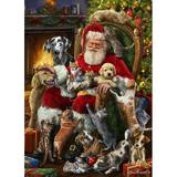 Santa s Little Friends Jigsaw Puzzle 1000 Piece by Vermont Christmas Company