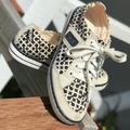 Coach Shoes | Coach Dallas Cream & Blk Signature Sneakers Sz 6 | Color: Black/Cream | Size: 6