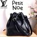 Louis Vuitton Bags | Lv Petite Noe Black Epi Leather Bucket Bag | Color: Black | Size: Os