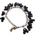 Disney Jewelry | Disney Mickey Mouse Silver Charm Bracelet 8in | Color: Black/Silver | Size: 8in
