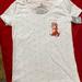 Disney Tops | Nwt Disney Cat Dinah Authentic Official Merchandise | Color: Pink/White | Size: Xs