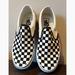 Vans Shoes | New! Vans Classic Checkerboard Slip On | Color: Black/White | Size: 11