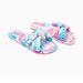 Lilly Pulitzer Shoes | Lilly Pulitzer Pool Slipper- Rainforest Retreat | Color: Blue/Pink | Size: S/M