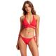 SEAFOLLY Damen Bikinihose Seafolly Collective Hipster Tie Side, Größe 36 in Rot