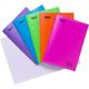 2 x 10 x A4 Strong Plastic Notepads Feint Ruled 80 Page Lined Paper Exercise Notepad