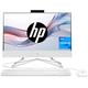 HP All-in-One 22-dd2001ss All-in-One-Computer mit 54,9 cm (21,5 Zoll) Full HD (Intel Celeron J4025, 8 GB RAM, 256 GB SSD, Intel UHD 600 Grafiken, ohne Betriebssysteme) Weiß - spanische QWERTY-Tastatur