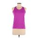 Adidas Active Tank Top: Purple Activewear - Women's Size X-Small