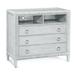 Birch Lane™ Deitrich 3 Drawer Dresser Wicker/Rattan in White | 38 H x 41 W x 20 D in | Wayfair 4A07D38D71B342BB8A61DFBC668C406B