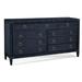 Birch Lane™ Deitrich 9 Drawer 64" W Dresser in Blue | 36 H x 64 W x 20 D in | Wayfair 57E174E129854660ABD92D67FA21F6E1