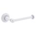 Allied Brass Essex Euro Style Wall Mount Toilet Paper Holder Metal in White | 2.1 H x 10.15 W x 3.39 D in | Wayfair ES-24E-WHM