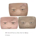 EyeblogugPractice Skin Pad pour maquilleurs 3D 3 couleurs le plus récent