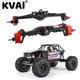 KVAI RC-Essieu de portail avant et arrière en alliage d'aluminium pour voiture inoler 1/10 RC