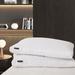 Beautyrest Microfiber Feather & Down Gusseted Pillows (Set of 2) - White