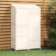 Abri de jardin Chalet Remise de jardin Blanc 102x52x174,5 cm Bois de sapin solide 40555