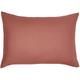 Today - Taie d'oreiller rectangle 100% coton 50 x 70 cm essential coloris Terracotta