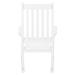 UBesGoo Outdoor Wood Rocking Chair Rustic Wooden Rocking Chair Patio Wodd Rocker White