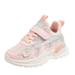 Fashion All Seasons Children Sports Girls Flat Lightweight Mesh Breathable And Comfortable Solid Lace Up Hook Loop Casual Style Children Tennis Shoes Size 10 Girls Shoes