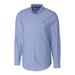 Men's Cutter & Buck Royal Texas Rangers Big Tall Stretch Oxford Long Sleeve Button-Down Shirt