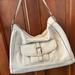 Coach Bags | Coach Charlie Python Leather Hobo Tote Handbag | Color: White | Size: Os