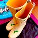 Disney Shoes | Disney Parks Women Rain Boots Size7 | Color: Yellow | Size: 7